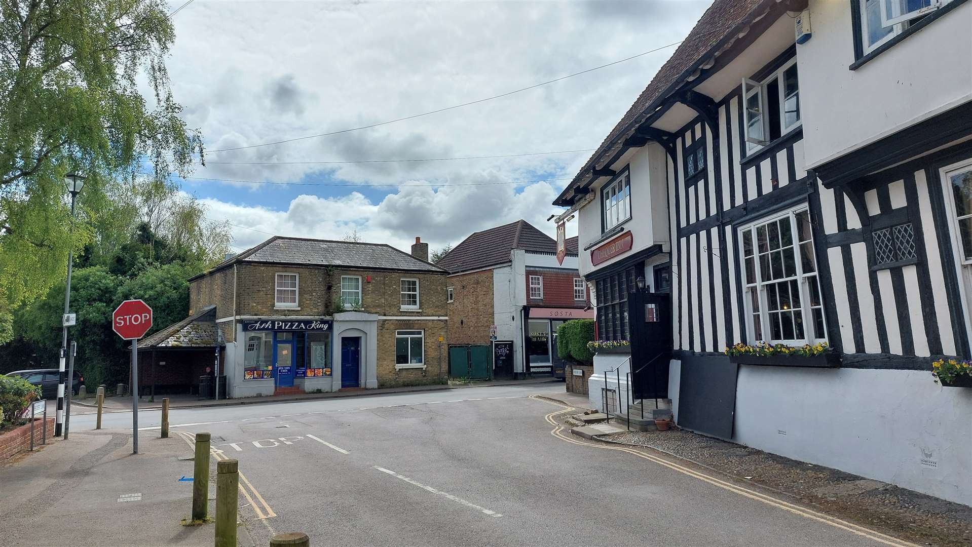 The Chequer Inn pub in Ash, near Sandwich