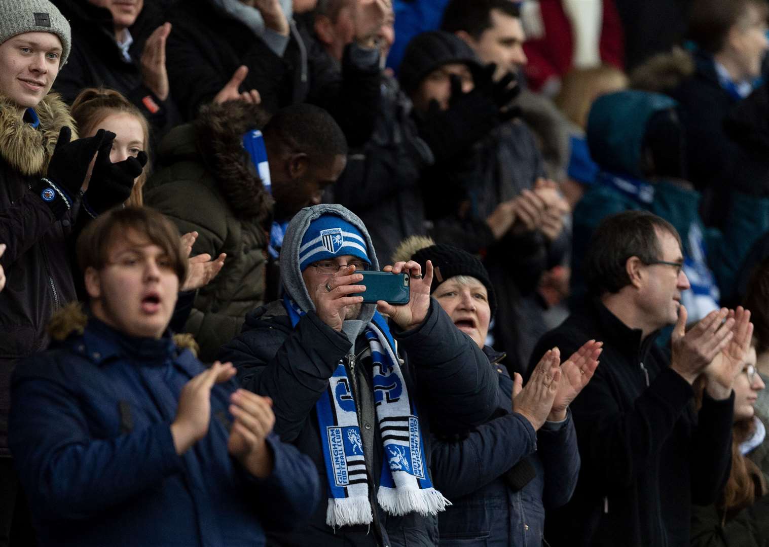 Plans remain for Gills fans to be back at Priestfield next month. Picture: Ady Kerry