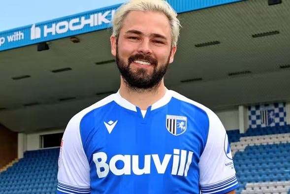 Bradley Dack is desperate to be a success at Gillingham, according to boss Mark Bonner. Picture: Gillingham Football Club / KPI