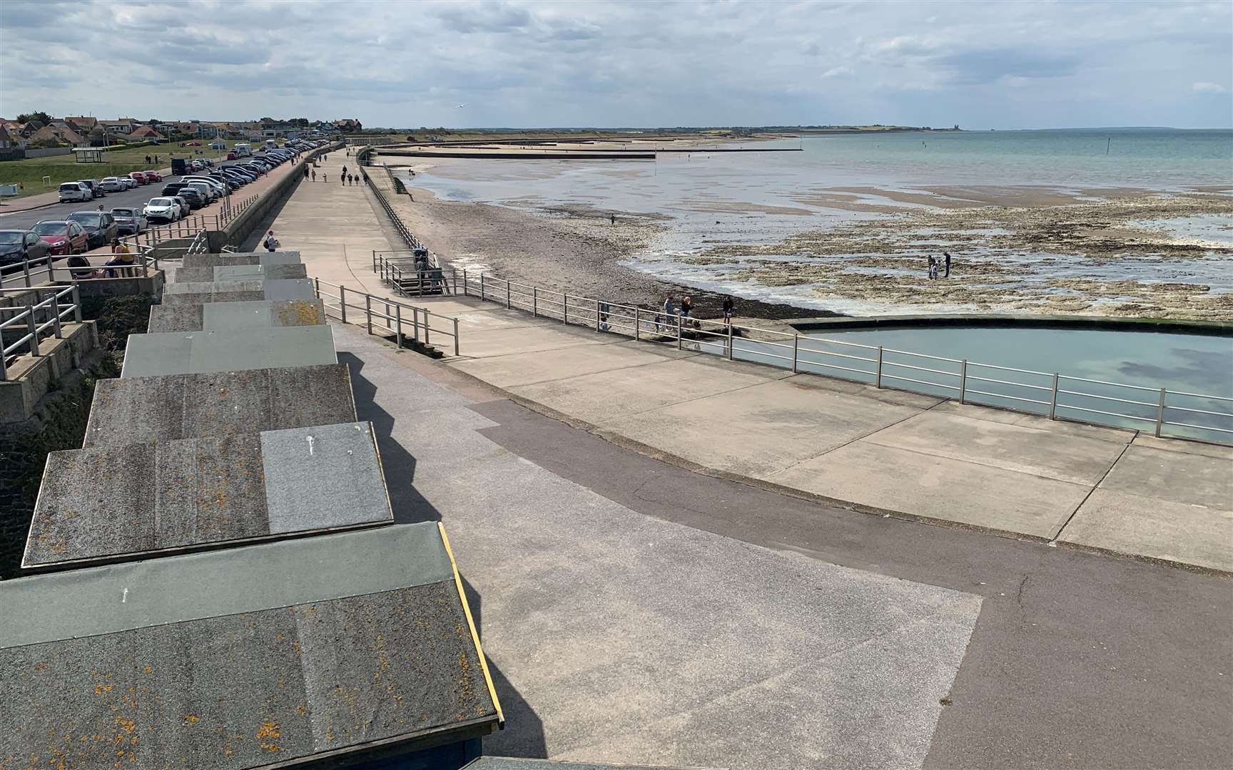 The beach hut was on Minnis Bay in Birchington