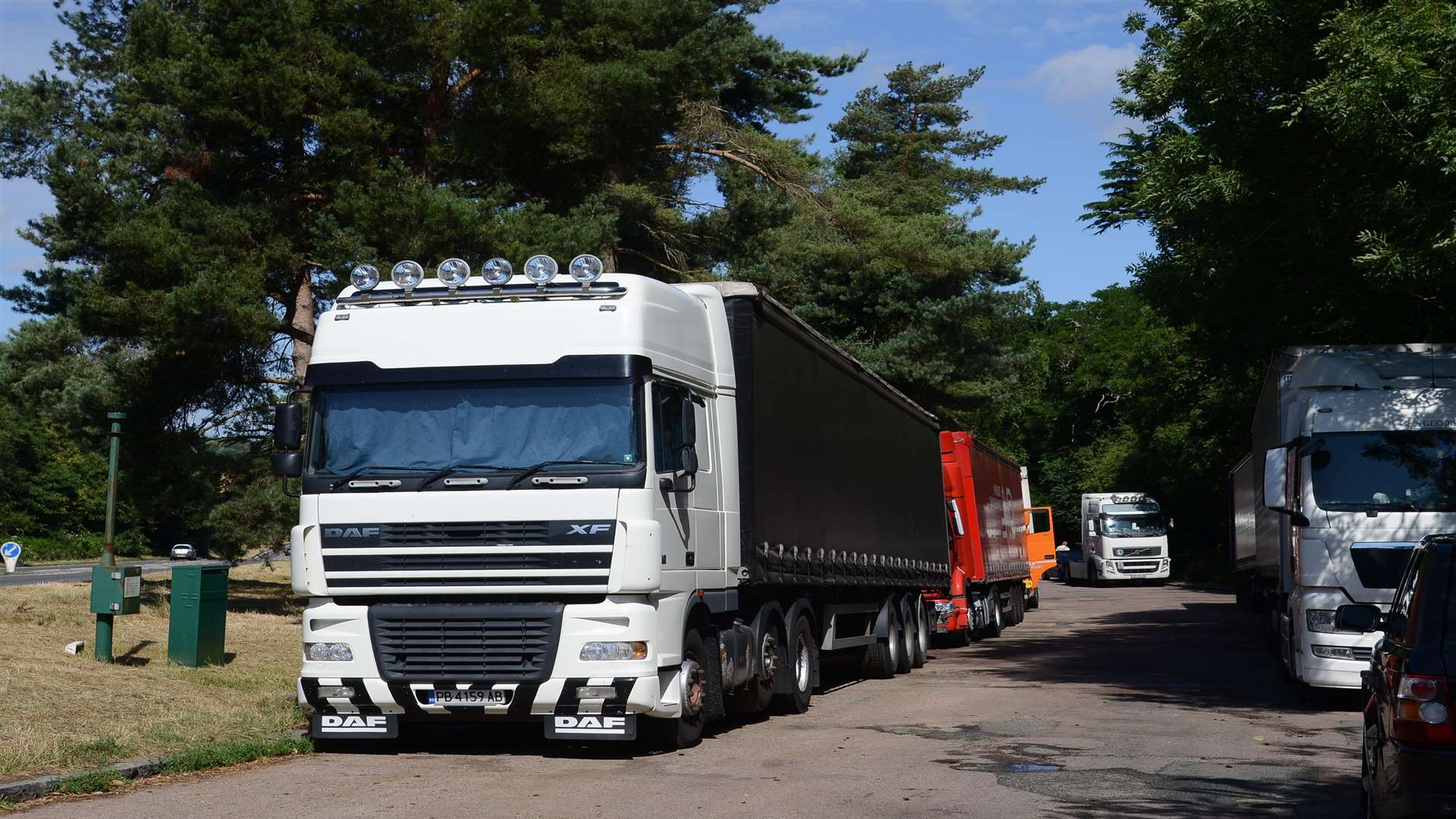 Lorry drivers are being told not to take the risk of going over their allowed hours. Picture: Gary Browne