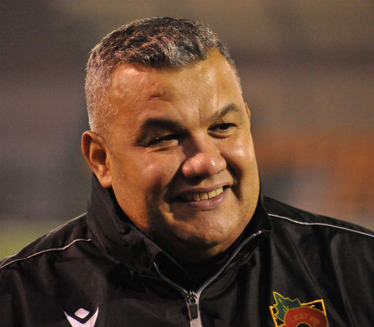 Maidstone United manager Hakan Hayrettin Picture: Steve Terrell