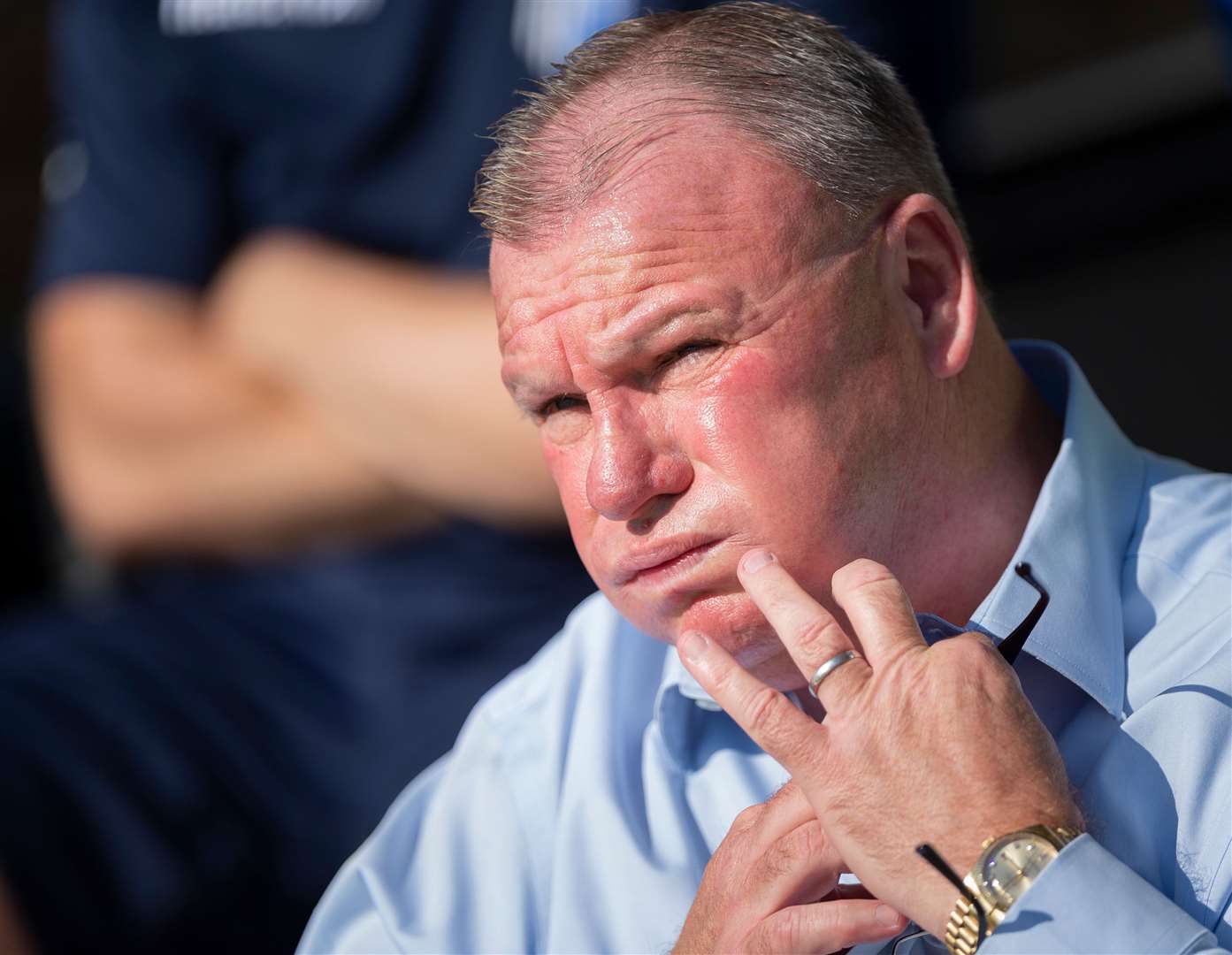 Gillingham boss Steve Evans. Picture: Ady Kerry