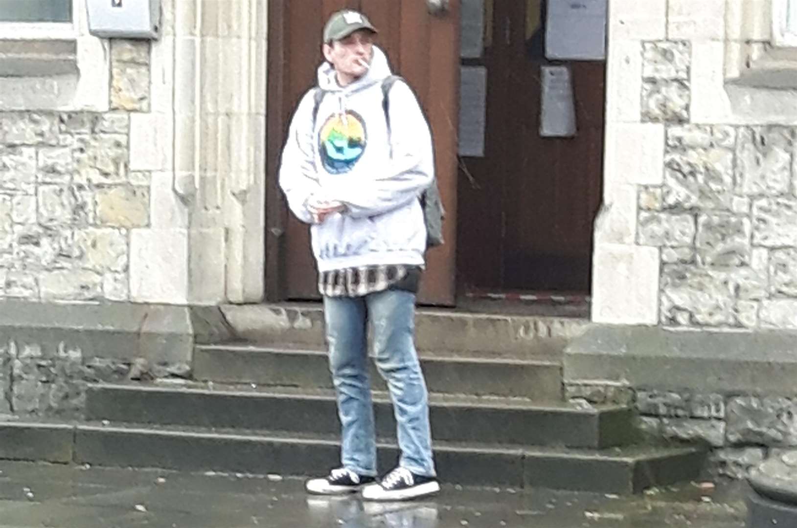 Reece Mooney outside court