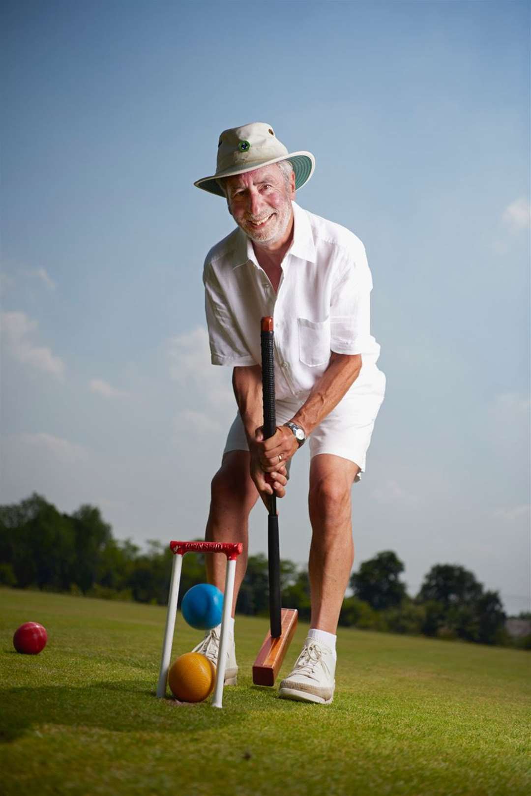 Royal Tunbridge Wells Croquet Club chairman Jon Diamond