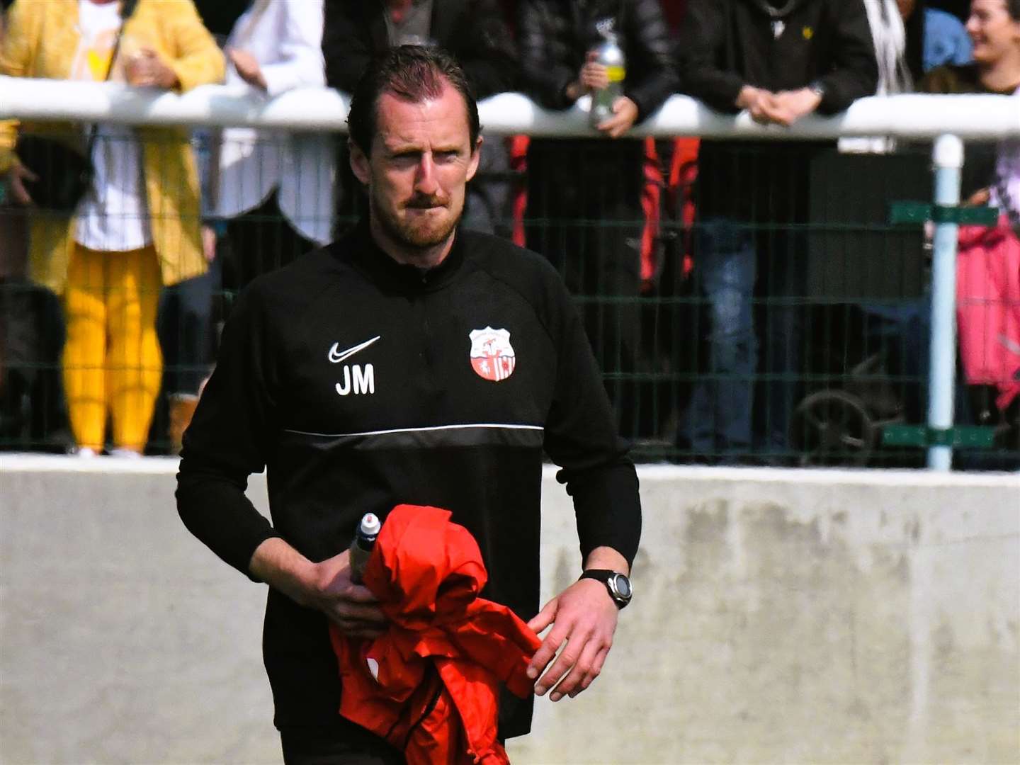 Sheppey manager Jack Midson has been helped out by coach Chris McGinn at the weekend Picture: Marc Richards