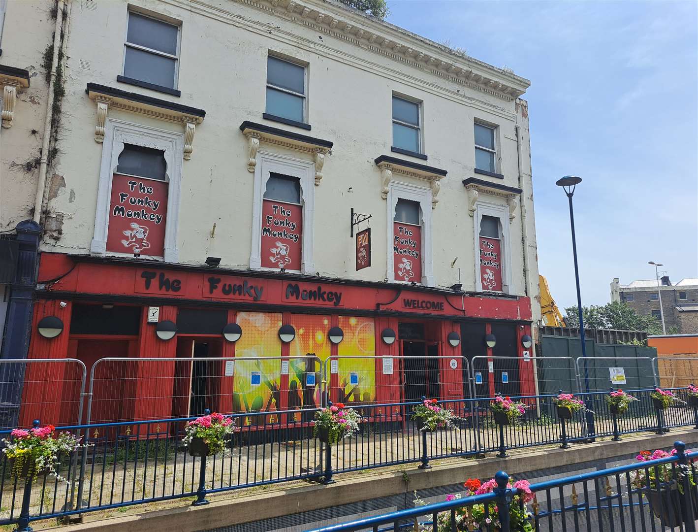 The former Funky Monkey nightclub in Bench Street was knocked down to make way for the project