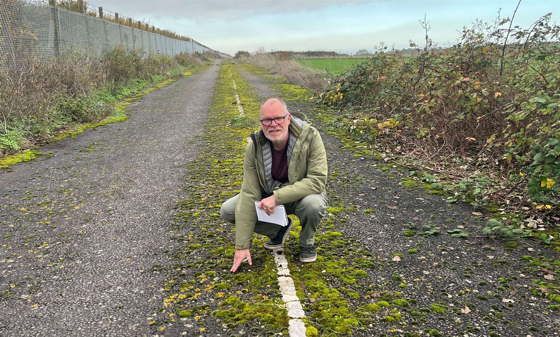 Our reporter on the ‘ghost road’ of the old A253 as it returns to nature