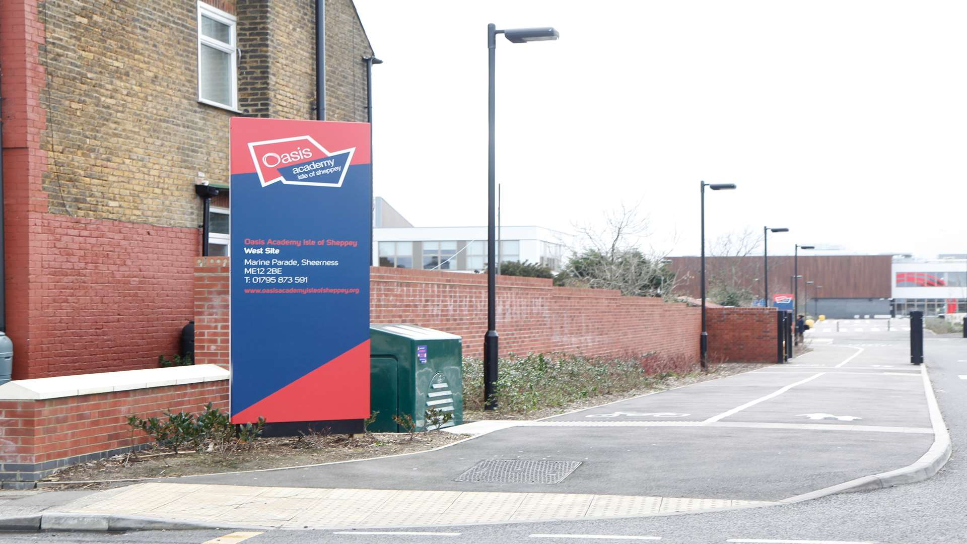 The Oasis Academy's Sheerness campus in Marine Parade