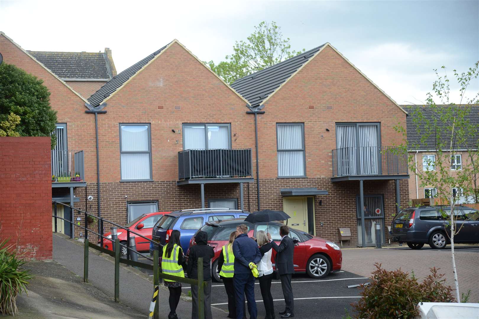 The new homes on Upbury Way