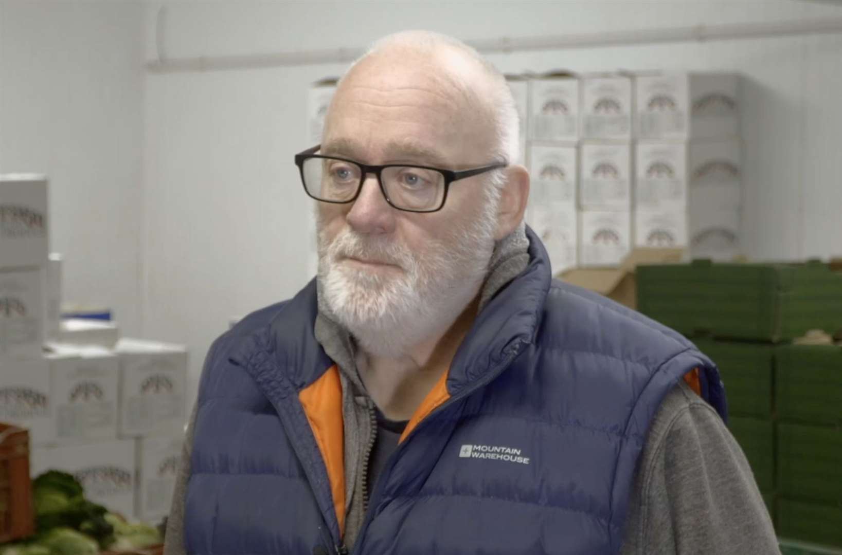 Steve Oram is the founder of Maidstone-based Kent Veg Box