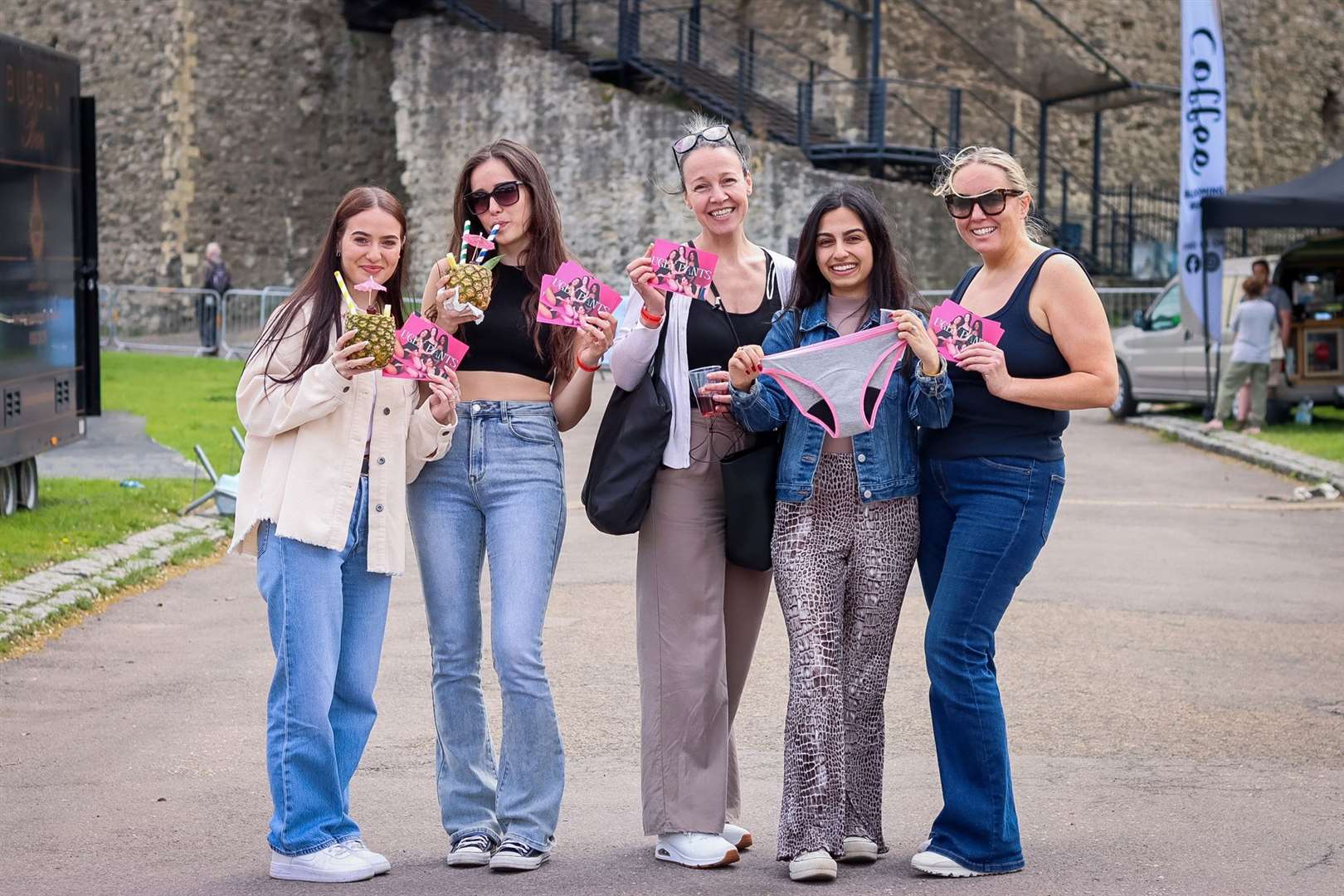 Groups of friends and family enjoyed the festival. Picture: Rachel Evans