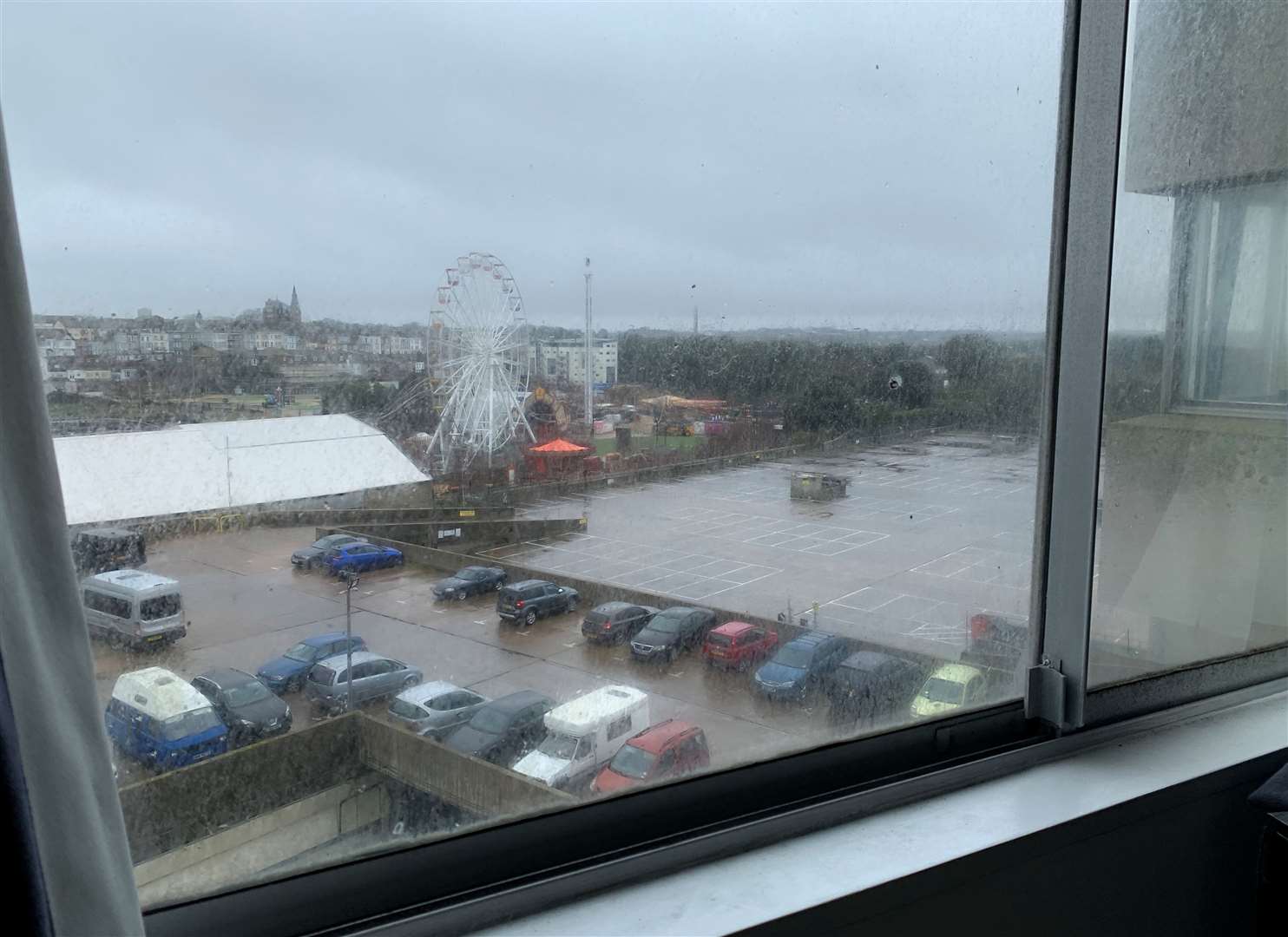 The current sliding windows at Arlington House in Margate