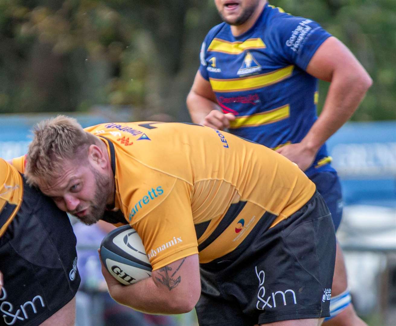 Nathan Morris - Canterbury Rugby Club’s first-team player and head of player pathway, pictured in action last September, will lead the new Academy. Picture: Phillipa Hilton