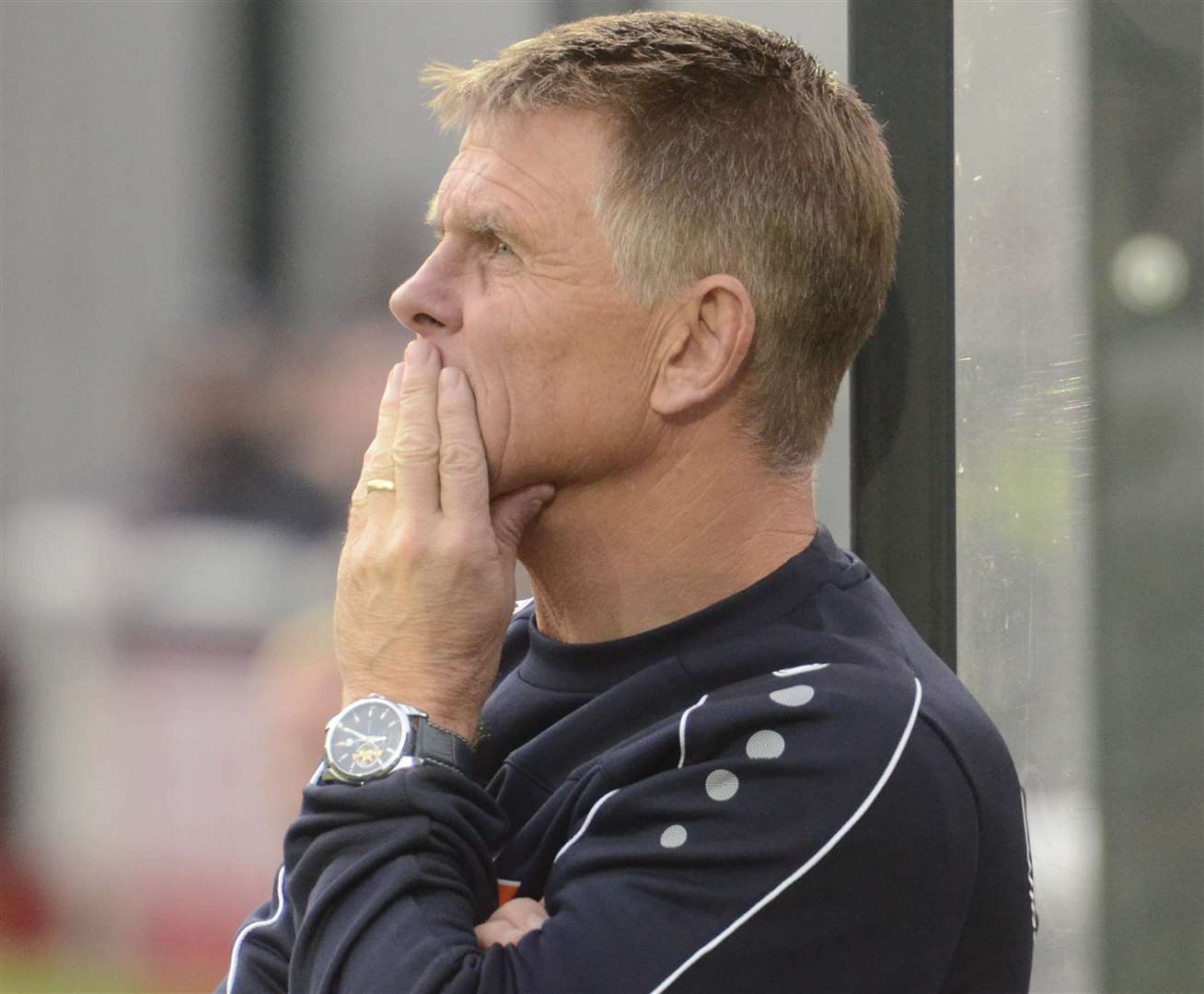 Dover manager Andy Hessenthaler Picture:Chris Davey