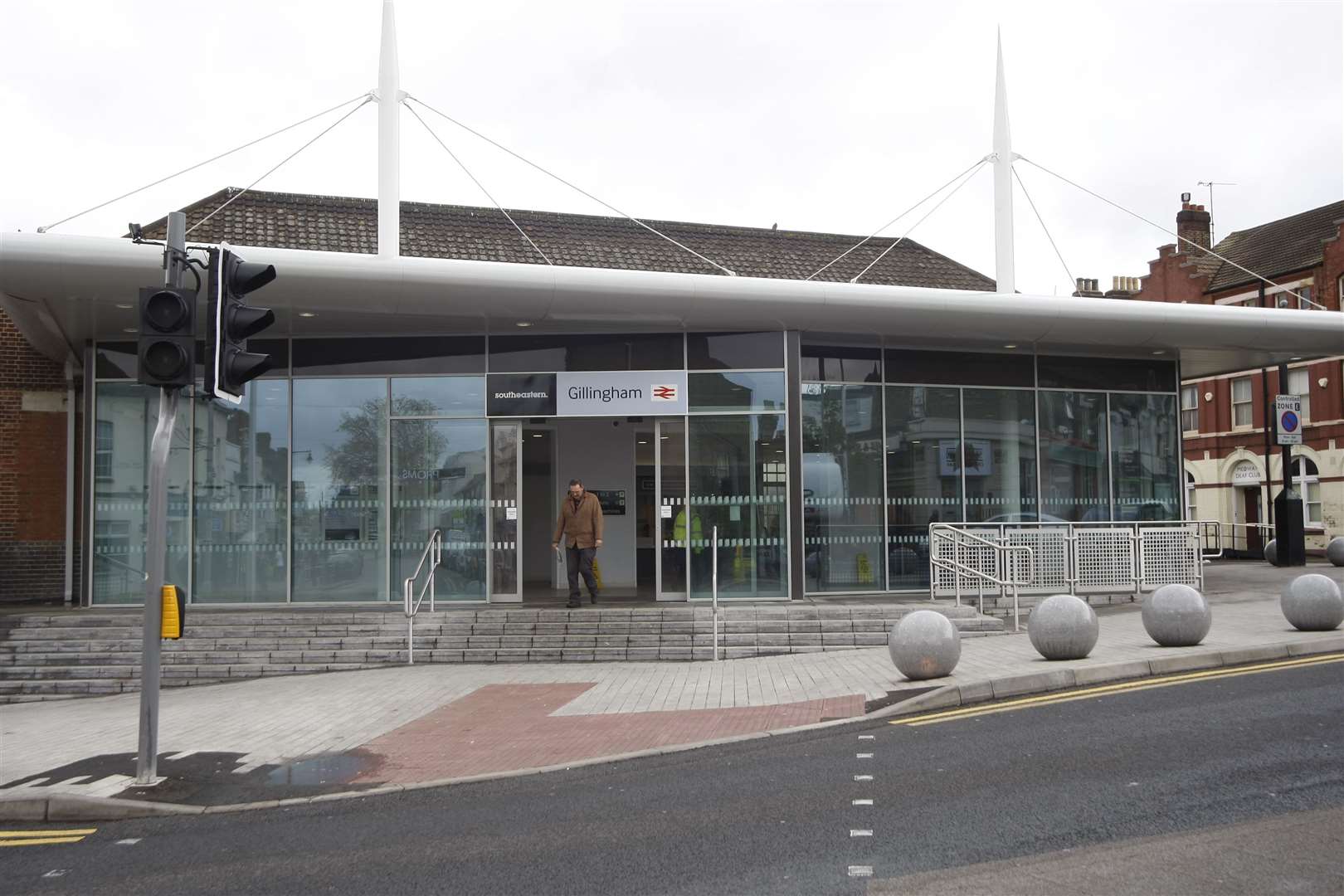 Police were called to Gillingham station after concerns for a woman's welfare. Picture: Peter Still