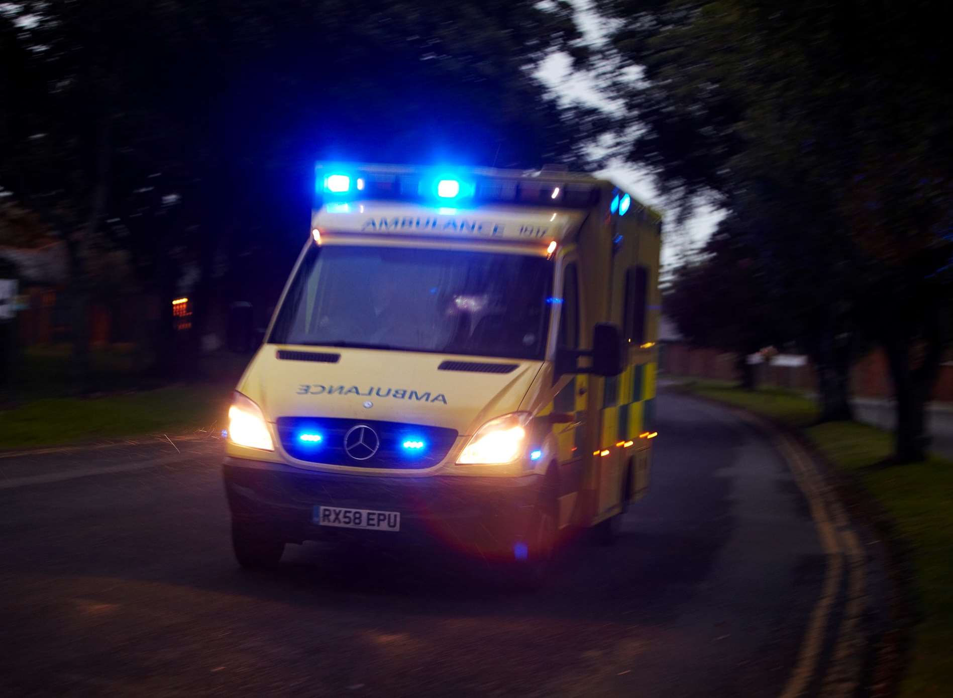 Ambulance crews were called. Stock image: SECAmb