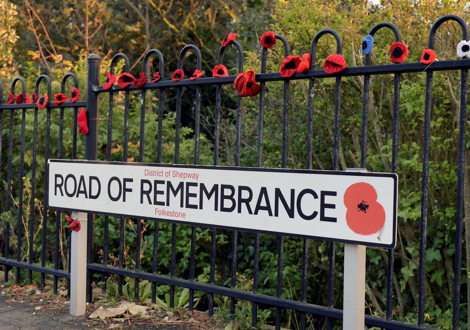 Road of Remembrance in Folkestone. Picture: Barry Goodwin