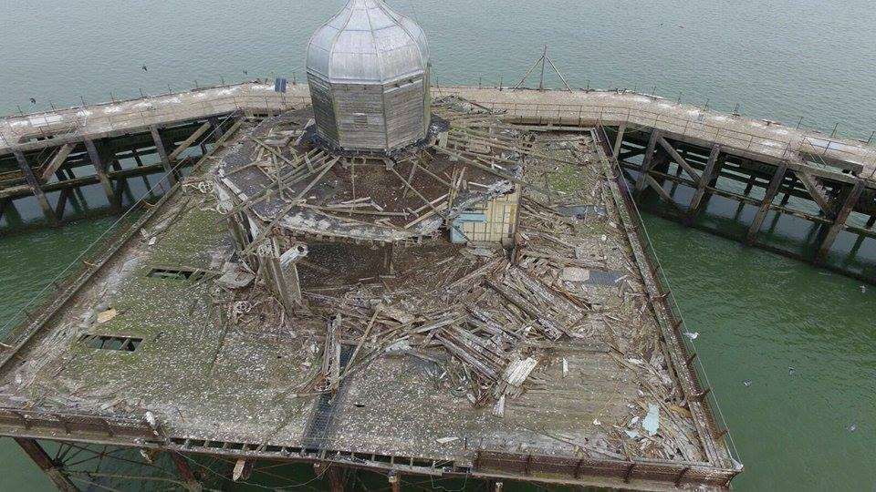 The old Herne Bay pier.