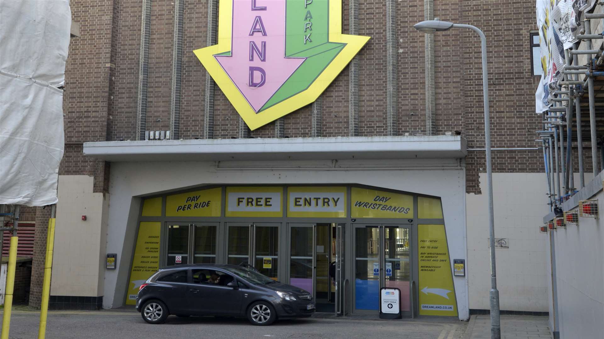 Hardly anyone showed up for The X Factor auditions at Dreamland, Marine Terrace, Margate