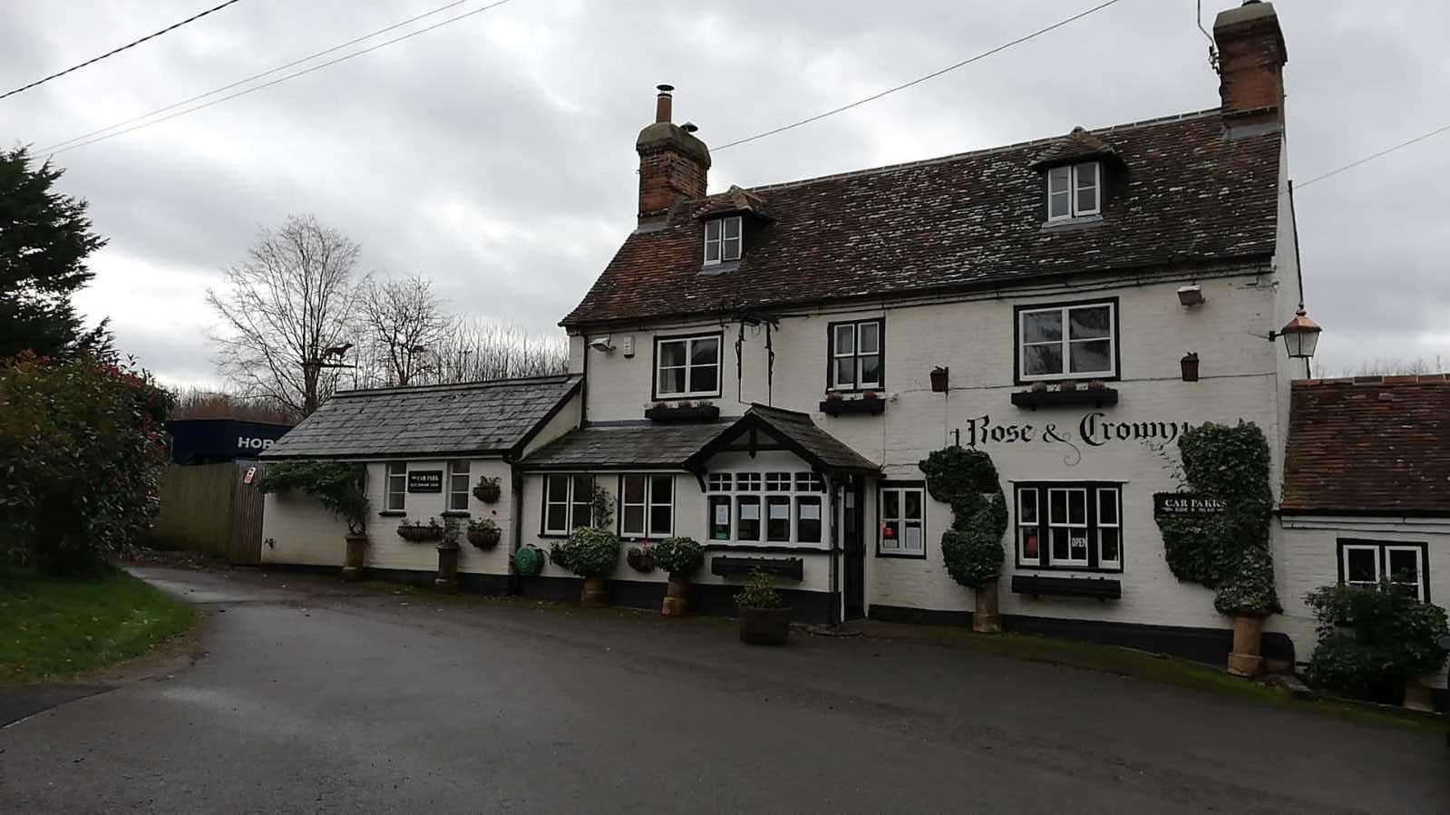 The Rose & Crown pub is Grade II-listed