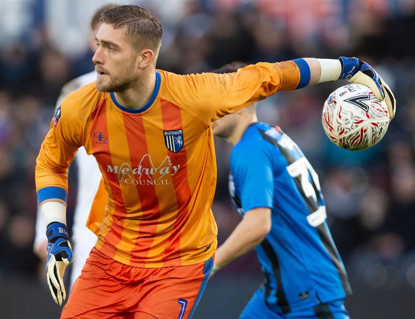 Keeper Tomas Holy looks to get Gills back on the attack Picture: Ady Kerry