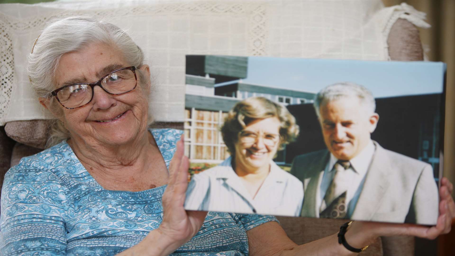 Jessie Foster, 86, wife of the late Geoffrey Foster. Picture: Andy Jones