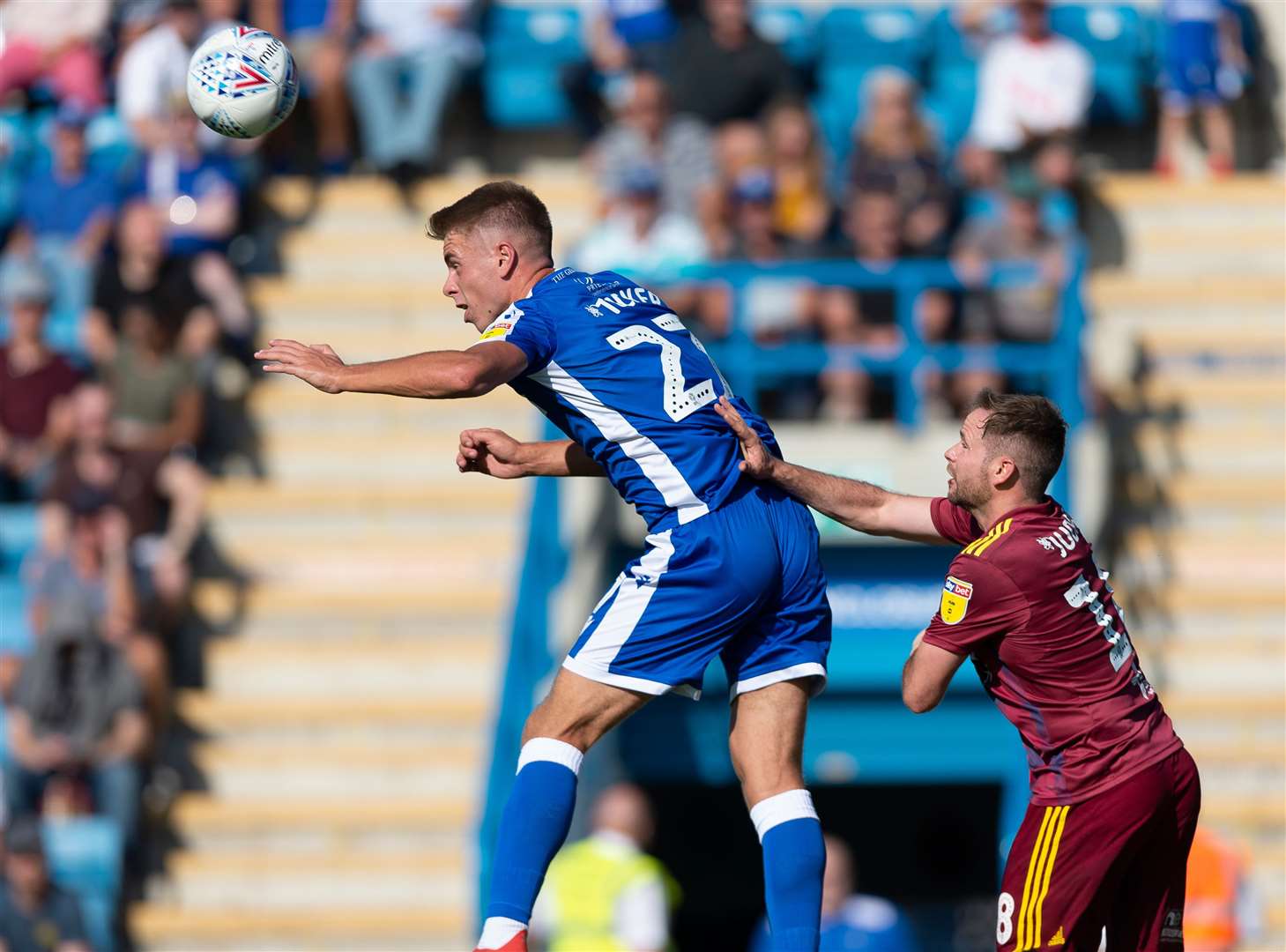 Jack Tucker made his first league start in September 2019 against Ipswich Town Picture: Ady Kerry