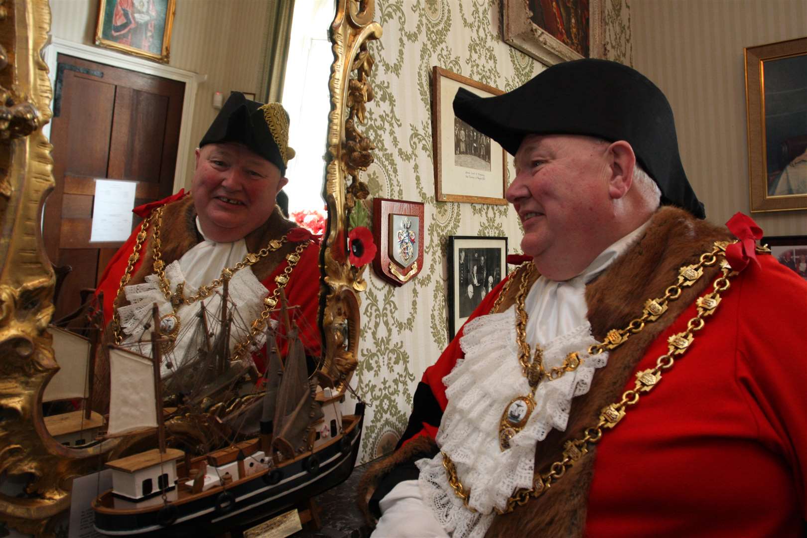 Former New Romney Mayor Alan Snoad in his second Mayor-making ceremony in 2009.