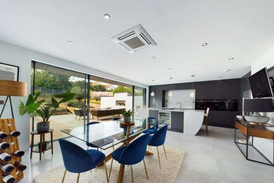 The house has a bespoke fitted kitchen Picture: Terence Painter estate agents