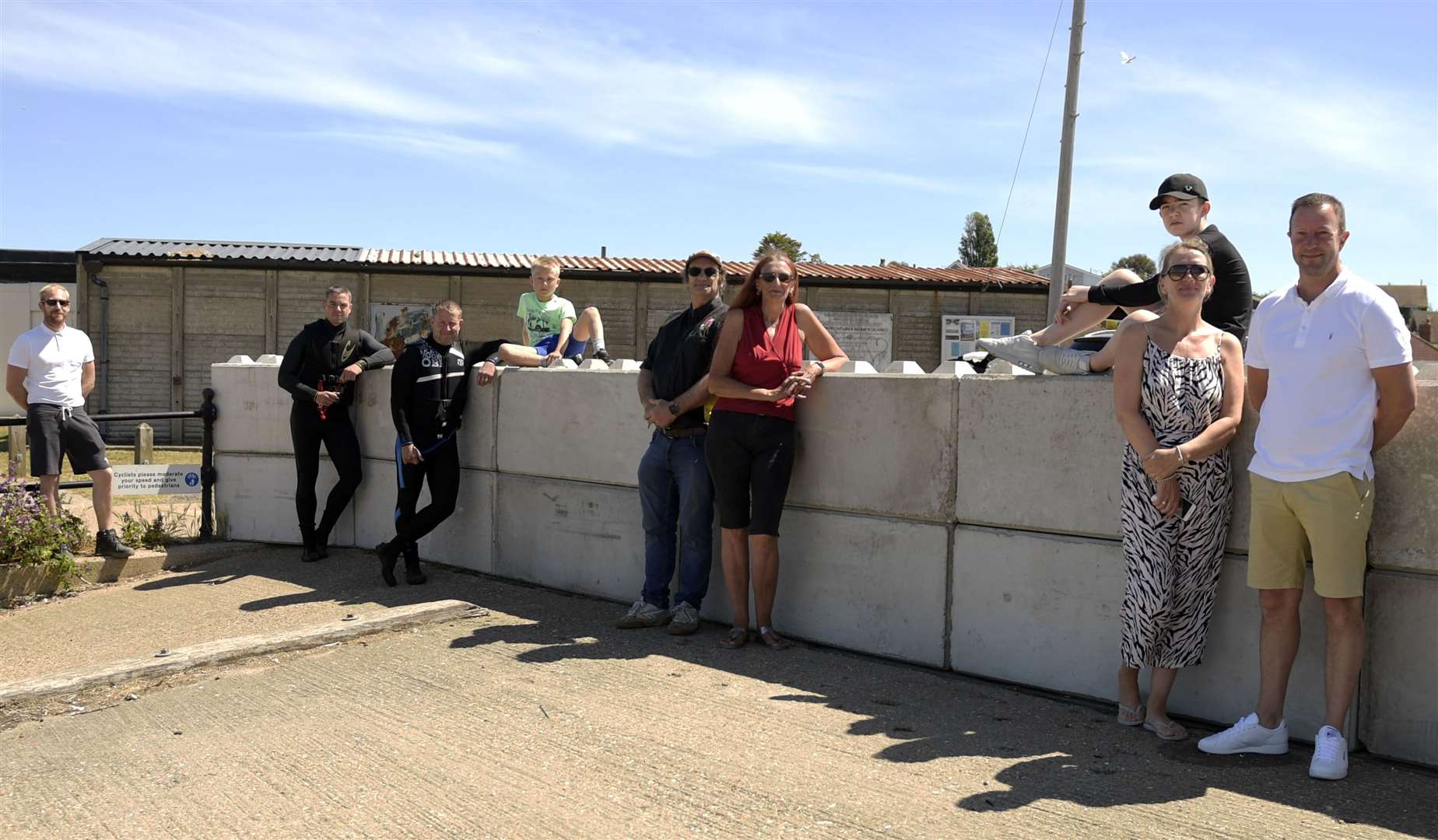 The launching ramp was closed by the council. Picture: Barry Goodwin