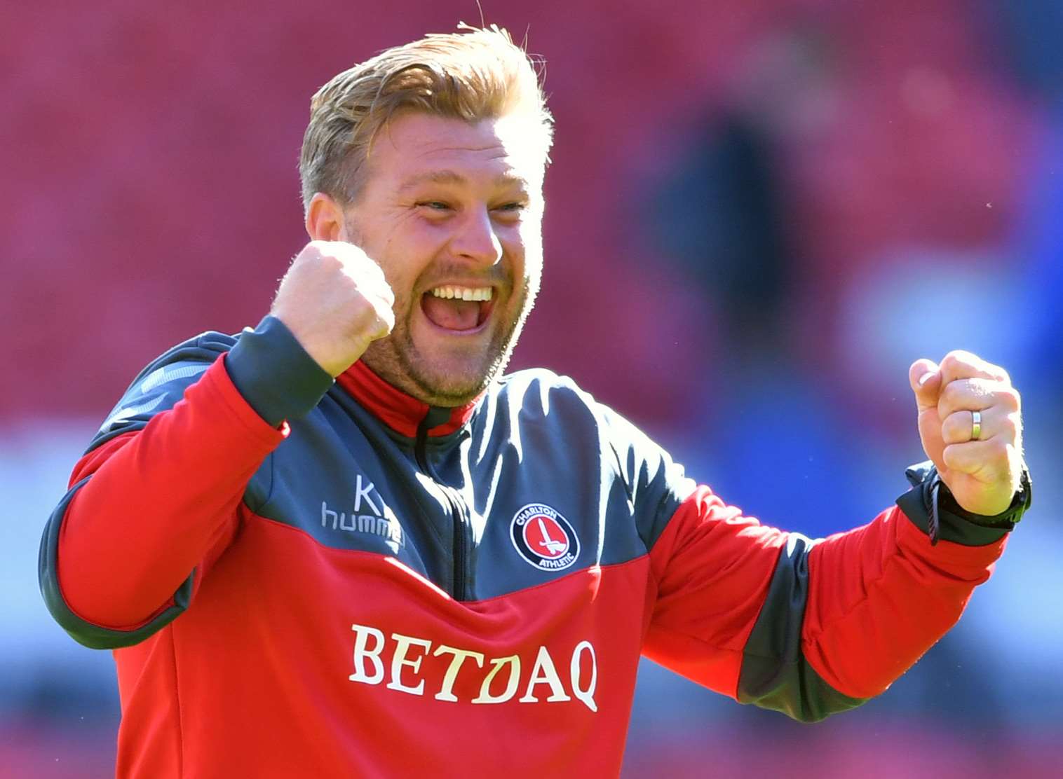 Charlton boss Karl Robinson. Picture: Keith Gillard