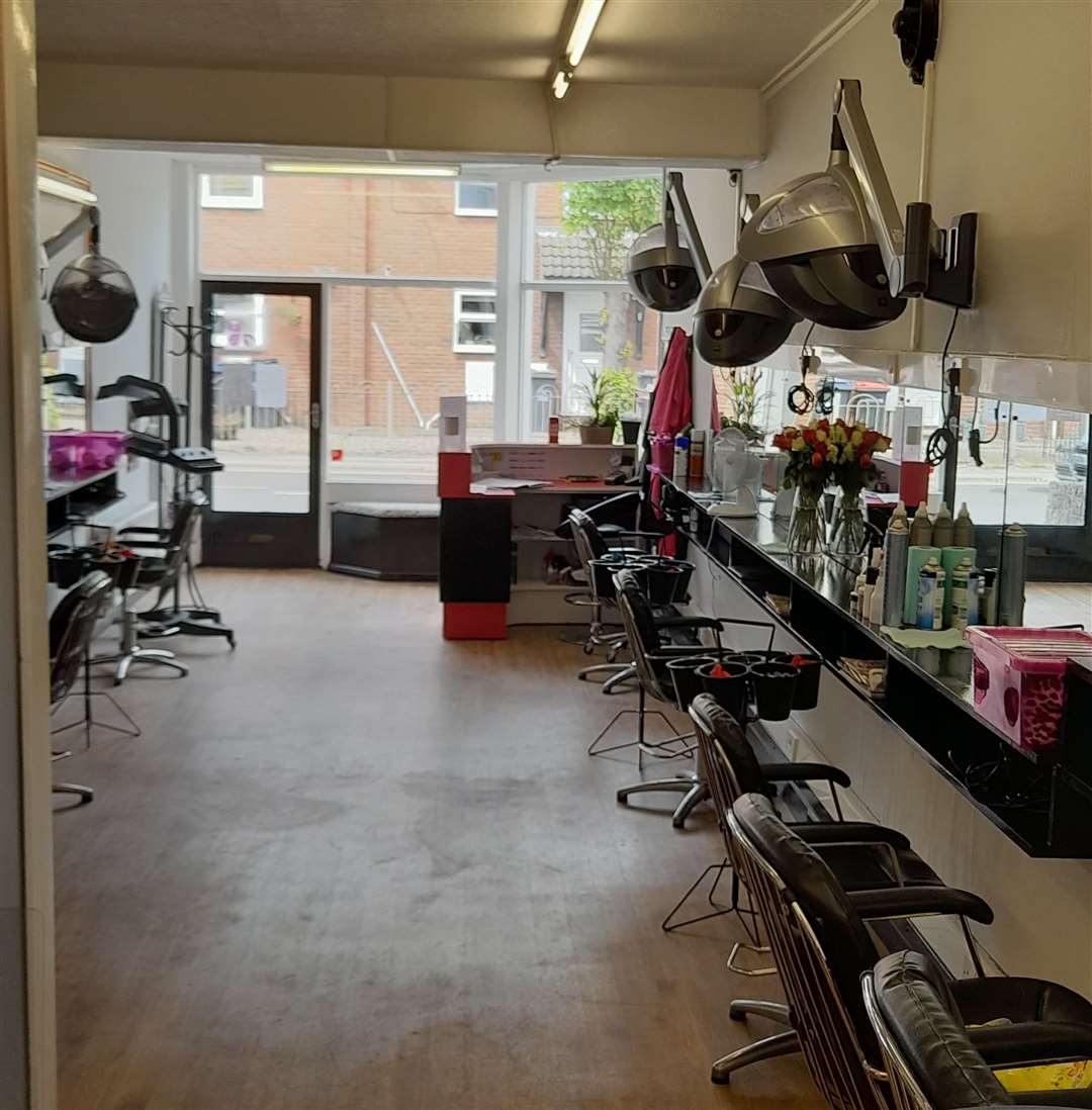 Caprice Hairdressers in Canterbury Road, Whitstable, will close in a few months. Picture: Jo Davis