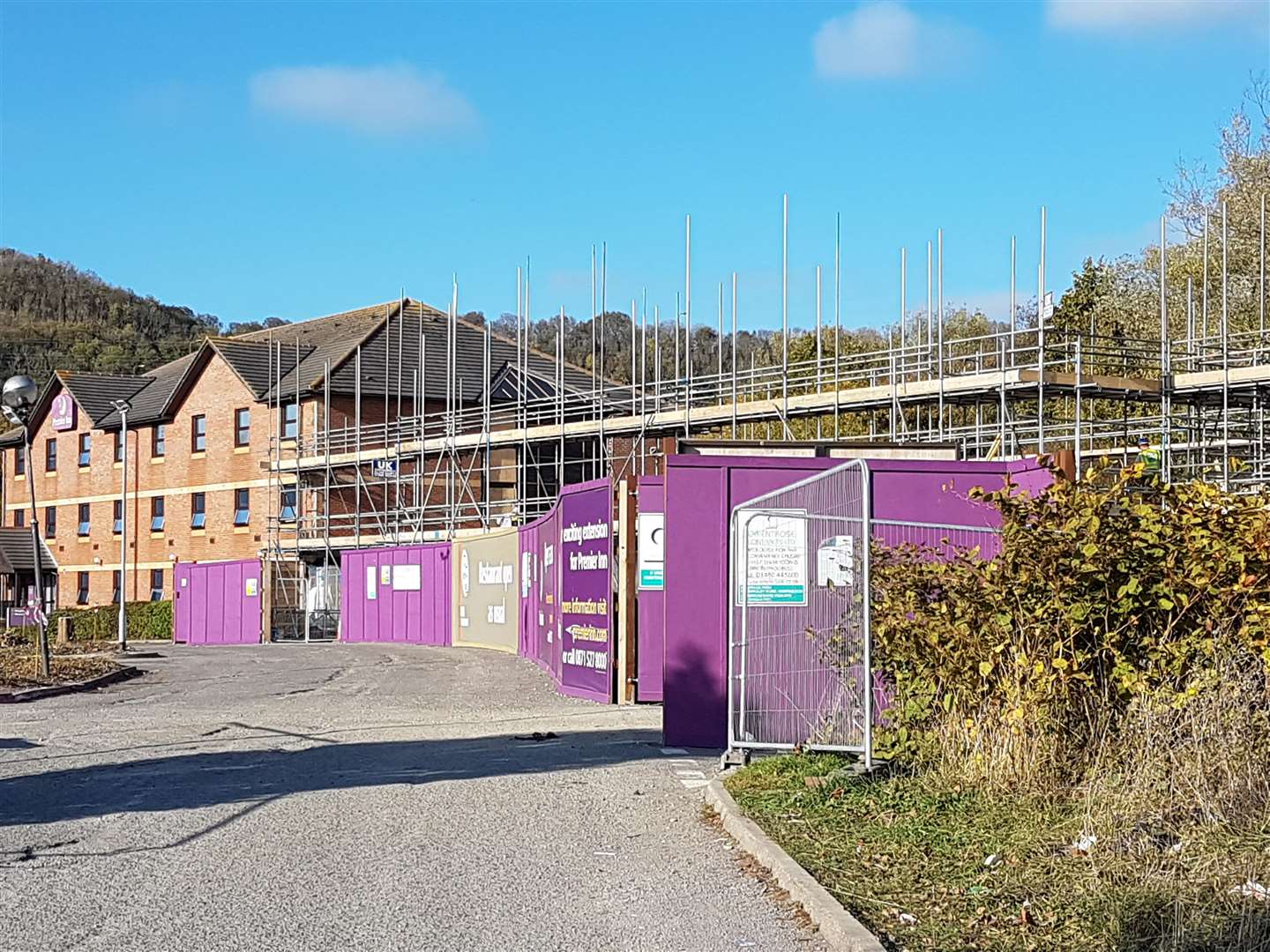 Premier Inn's expansion in Folkestone is underway