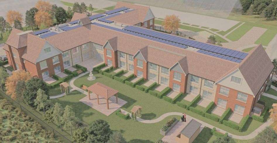 CGI showing how the new 66-bed care home could look. Picture: New Roddy Homes