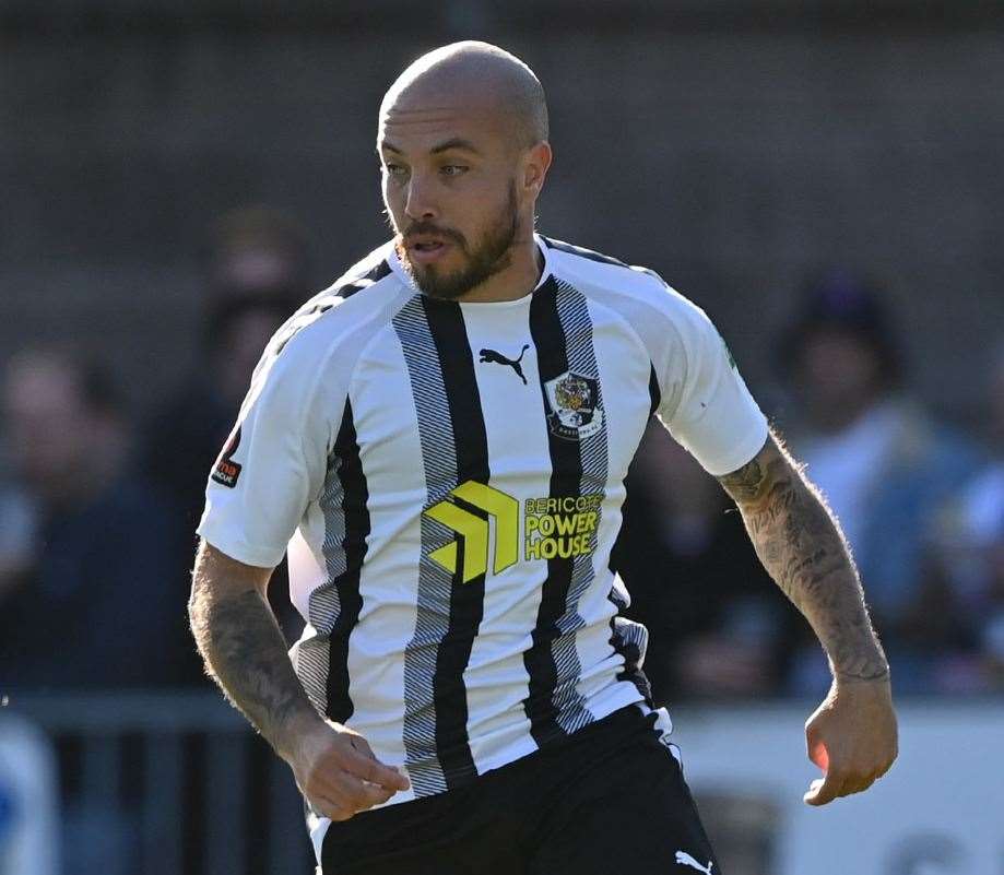 Dartford midfielder Samir Carruthers. Picture: Keith Gillard