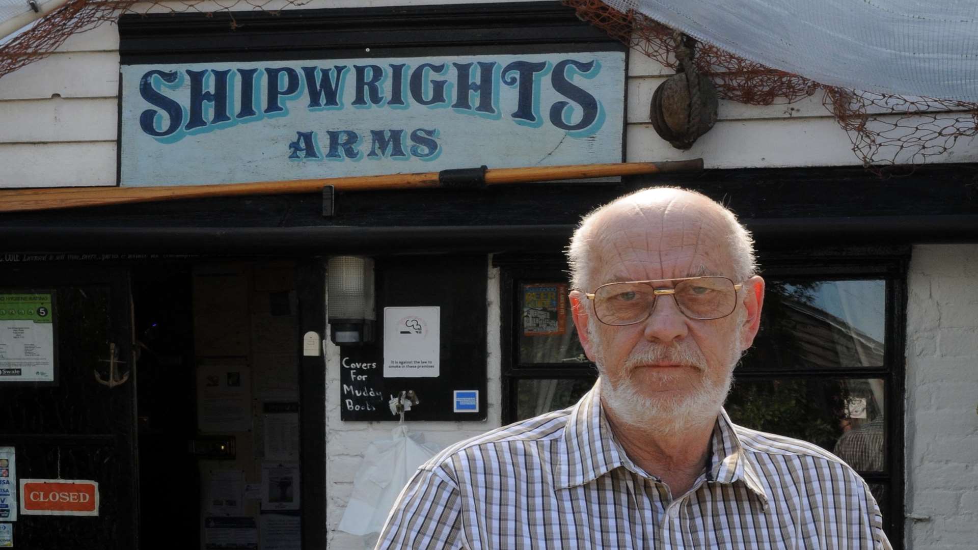 Landlord of the Shipwrights Derek Cole