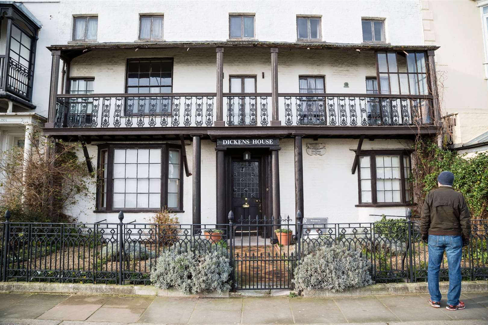 The roof of Dickens House Museum will be undergoing repairs