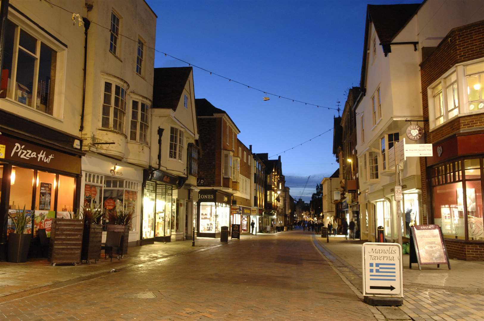 Late night arrests were made in Canterbury