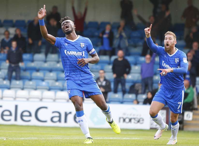 Gabriel Zakuani is on international duty Picture: Andy Jones