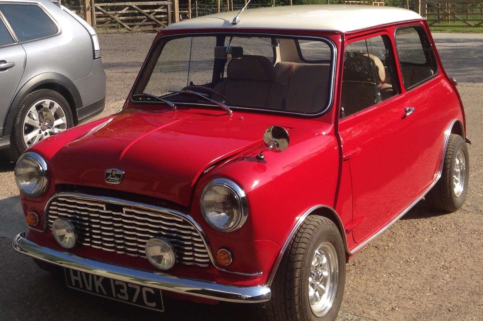 The stolen 1965 Austin Mini