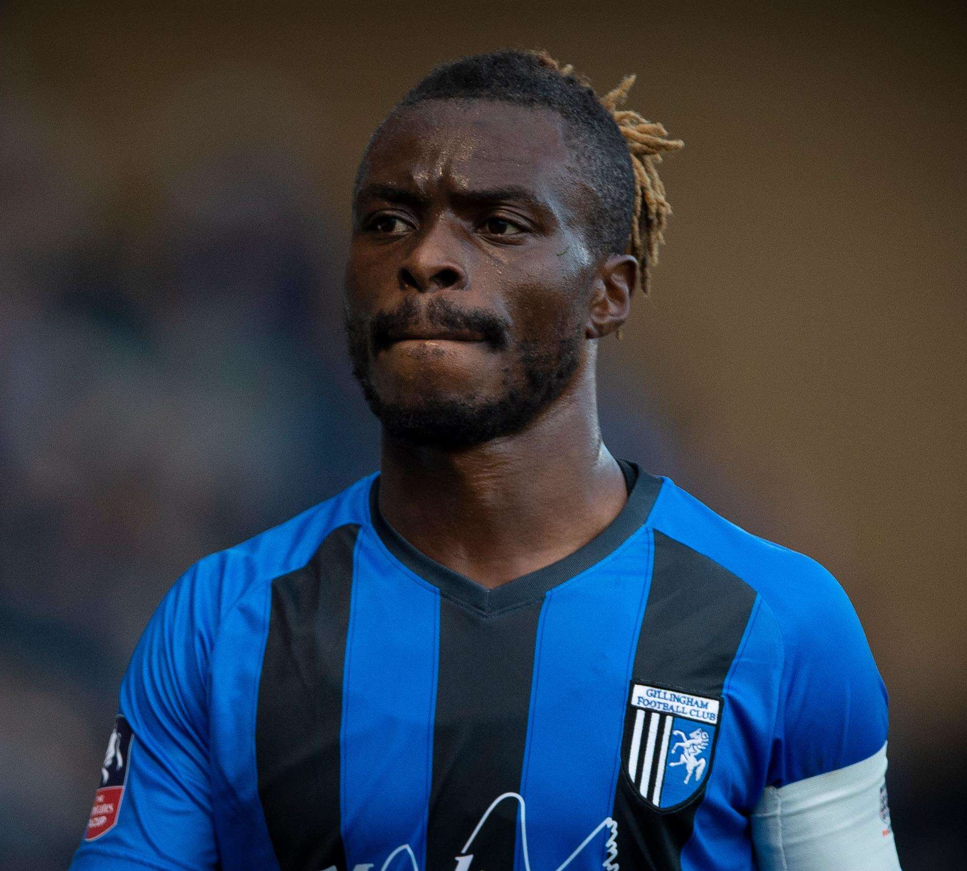 Gillingham captain Gabriel Zakuani Picture: Ady Kerry