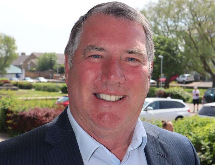 Cllr Mike Whiting (Ind) who represents Queenborough and Halfway