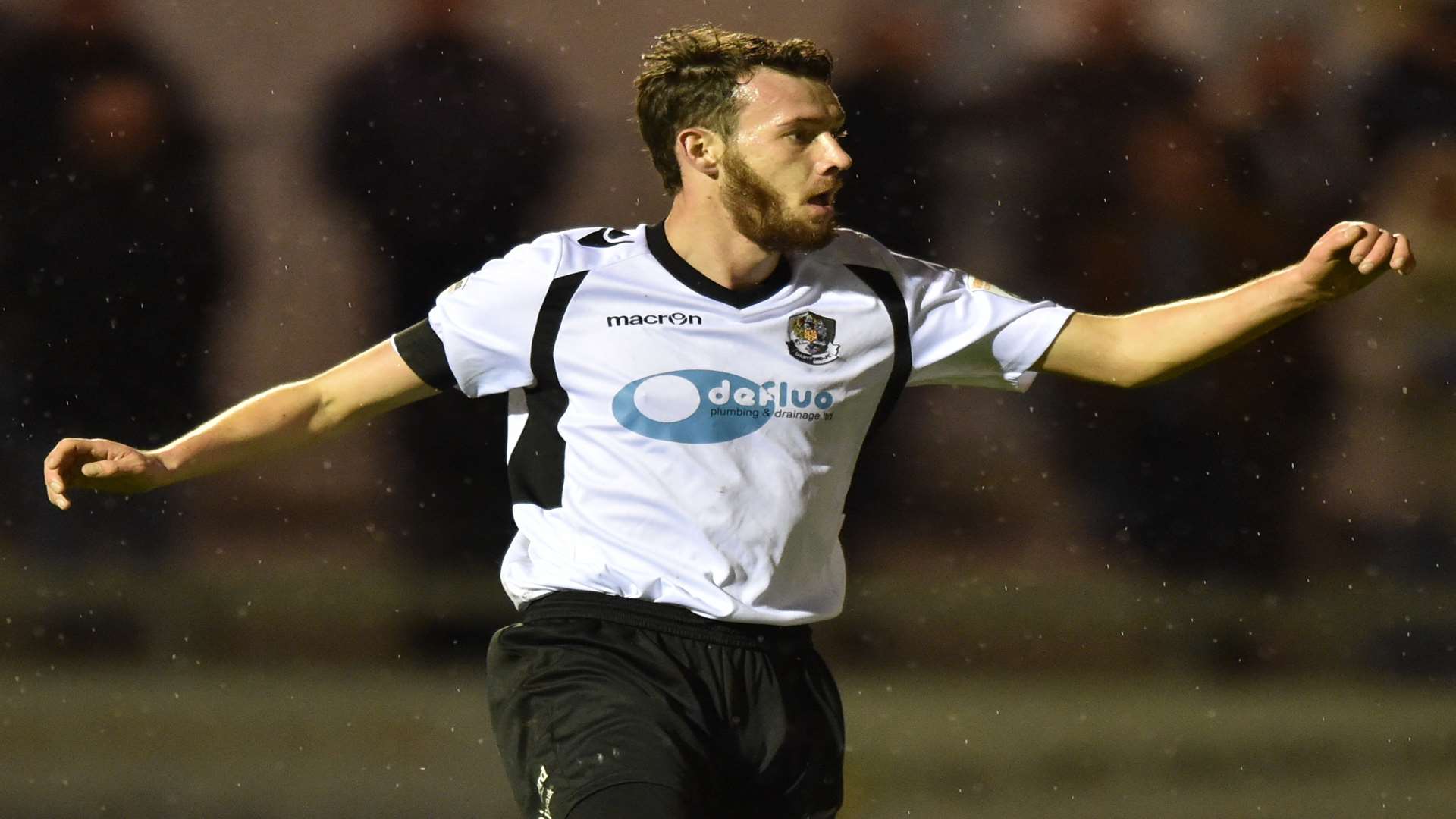 Dartford's Rory McAuley. Picture: Keith Gillard