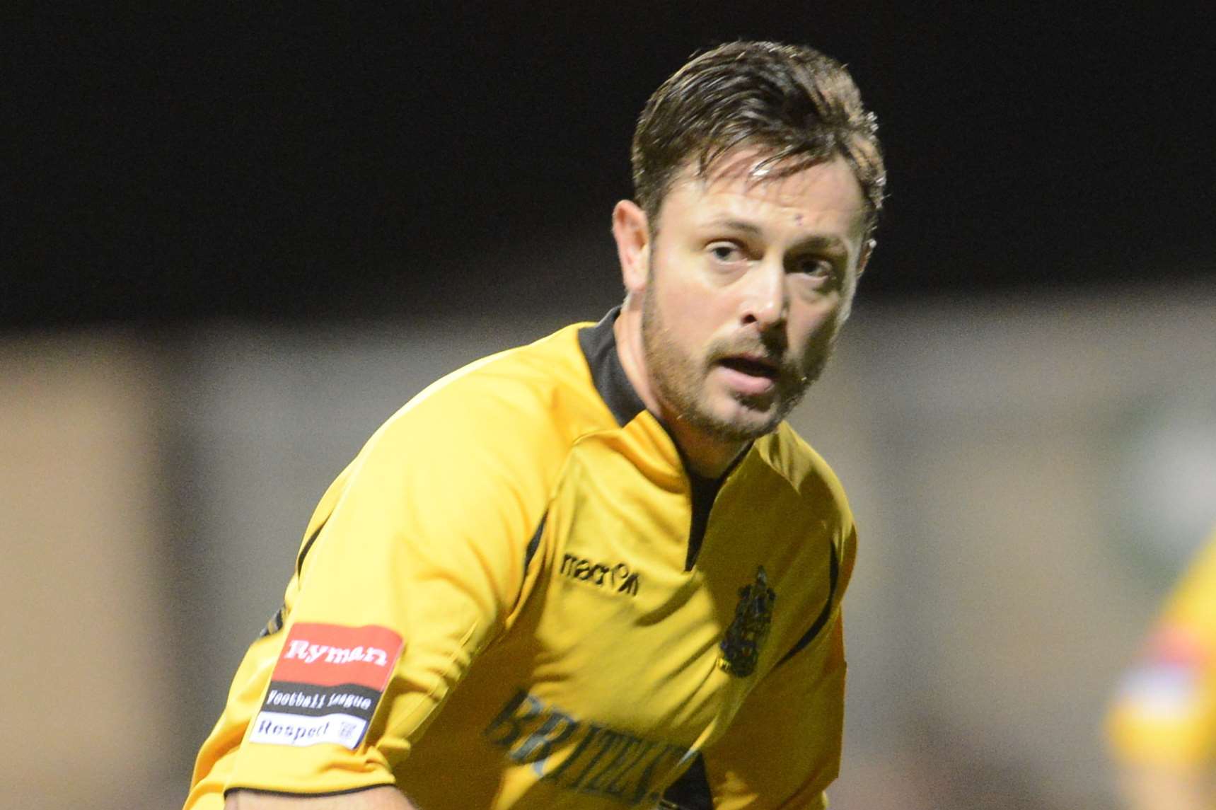 Maidstone United striker Frannie Collin Picture: Gary Browne