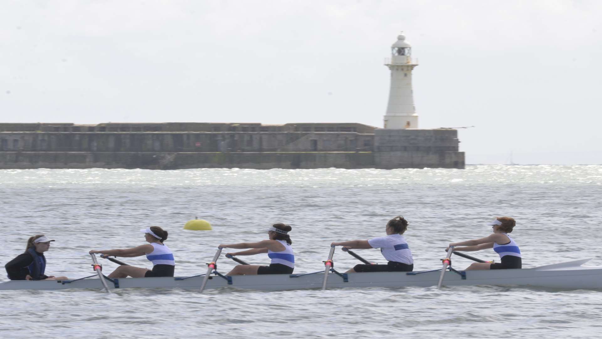 Dover Harbour is actually the safest coastal waters to swim in, although it is not an RNLI lifeguarded beach