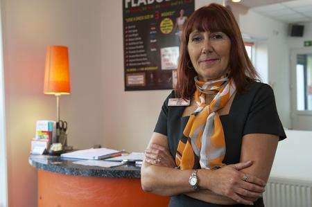 Salon owner Lisa Pond had a cash box stolen