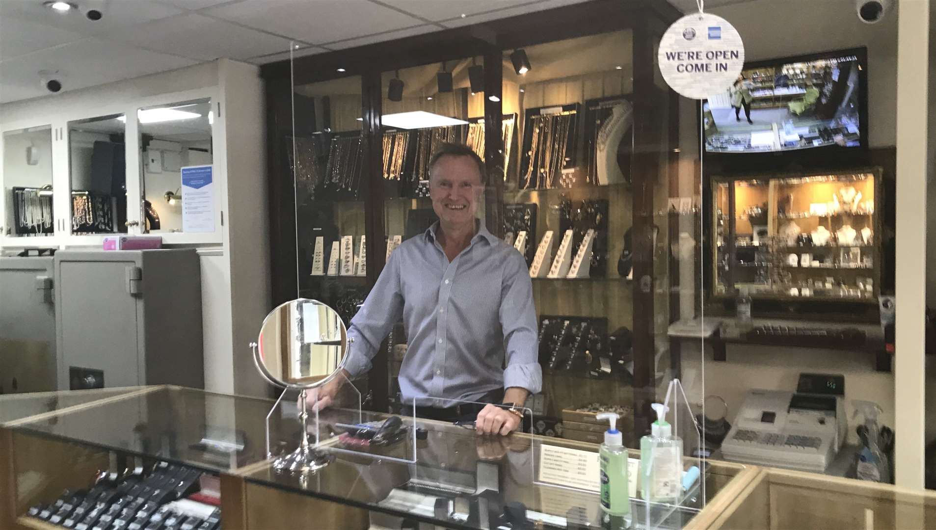 West Malling jeweller Andrew Smith