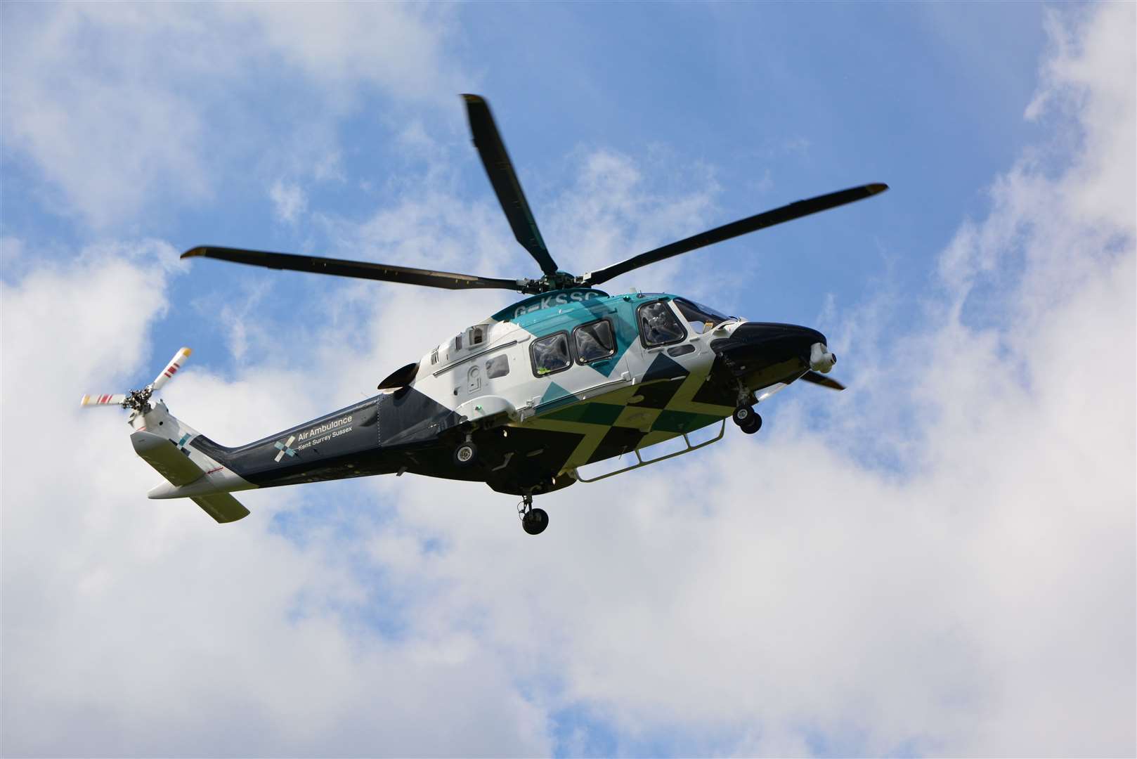 An air ambulance was called to the scene. Stock picture: KSS