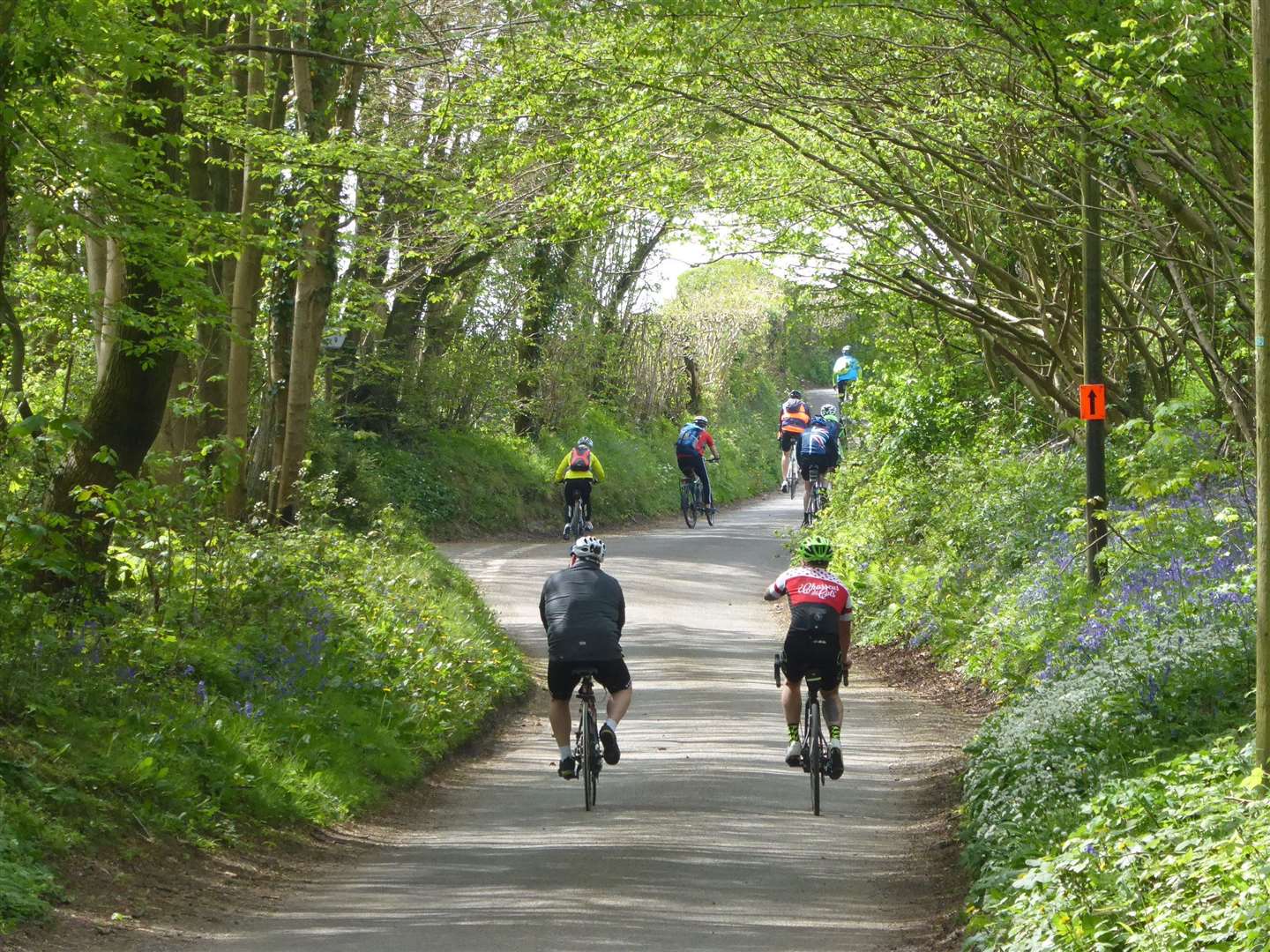 Cyclists are permitted to ride two abreast, say the new rules, if it is safe to do so